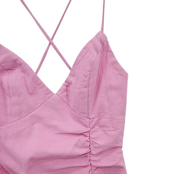 Princess Polly Women's Solid Ariana Backless Mini Dress - 0 - Picture 2 of 8